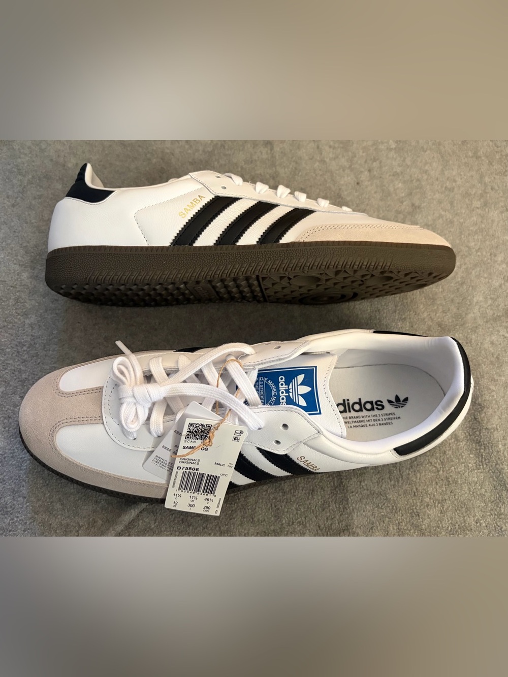 Adidas Samba OG Men’s Size 12